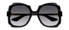 Gucci Gg1431s 001 Butterfly Sunglasses In Grey