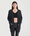 Naadam Luxe Cashmere Grandpa Cardigan In Granite