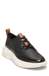 Cole Haan Zerogrand Plain Toe Derby Sneaker In Black / White Cap Grey