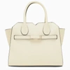 VALEXTRA VALEXTRA | MINI PARCHMENT-COLOURED MILAN BAG