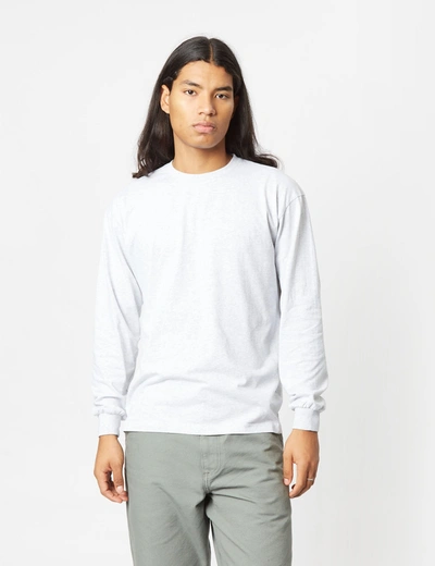 Colorful Standard Oversized Long Sleeve T-shirt (organic) In White