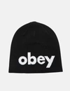 OBEY OBEY LOWERCASE BEANIE HAT