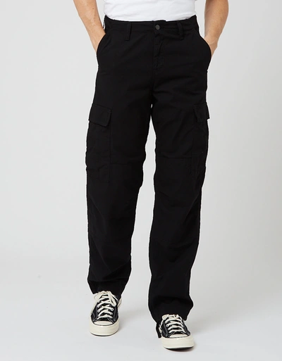 Carhartt Regular Cargo Pant In Black