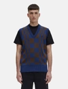 FRED PERRY FRED PERRY CHEQUERBOARD waistcoat