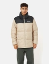 Columbia M Puffect Ii Jacket Man Down Jacket Sand Size S Polyester In White