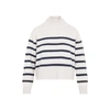 Brunello Cucinelli Turtleneck Sweater In Nude & Neutrals