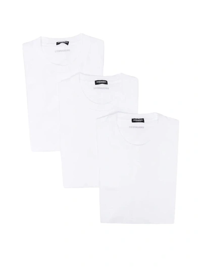 Dsquared2 Beachwear "letita" Trousers In White