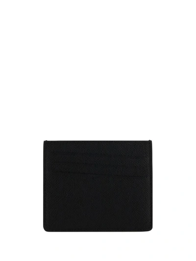 Maison Margiela Four Stitches Bifold Cardholder In Black