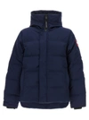 CANADA GOOSE MACMILLAN CASUAL JACKETS, PARKA BLUE