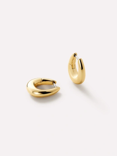 Ana Luisa Gold Huggie Earrings