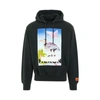 Heron Preston Censored Graphic-print Cotton Hoodie