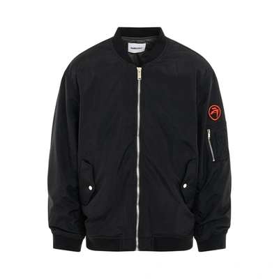 Ambush Bomber Jacket With Embroidery In Black