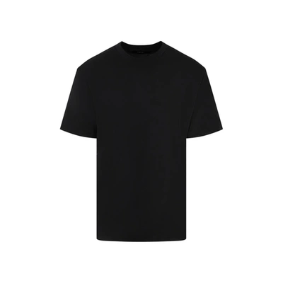 Amiri Short-sleeve Cotton T-shirt In Black