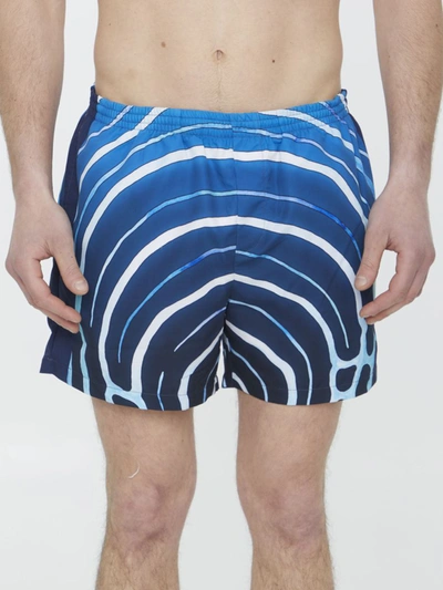 Casablanca Ange De Nuit Swimshorts In Blue