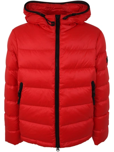 Peuterey Honova Nr 02  Padded Jacket In Rojo