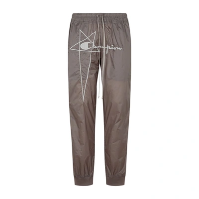 Rick Owens X Champion Joggers Pants In Dust | ModeSens