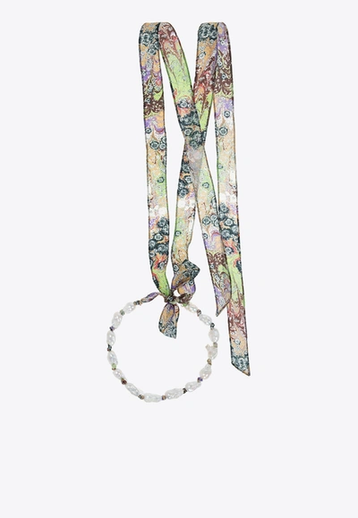 Chloé Darcey Necklace In Multicolor
