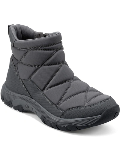 Easy Spirit Tru 2 Womens Quilted Cold Weather Winter & Snow Boots In Grey