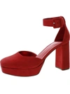 MARC FISHER NAINA2 WOMENS FAUX SUEDE PUMPS