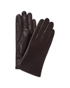 PHENIX CASHMERE-LINED LEATHER GLOVES, L