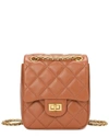TIFFANY & FRED QUILTED LEATHER CROSSBODY