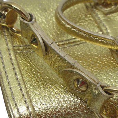 Pre-owned Louis Vuitton Porte Clés Exotic Leathers Clutch Jewelry () In Gold