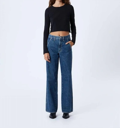 Slvrlake + Net Sustain Grace High-rise Wide-leg Organic Jeans In Multi