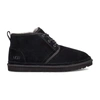 Ugg Suede Lace-up Boots In Black