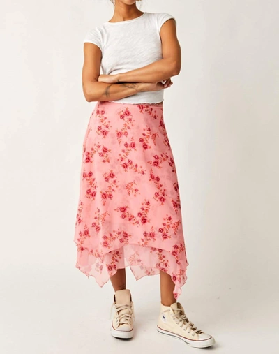 Free People Garden Party Skirt In Pink