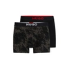 HUGO TWO-PACK OF BOXER BRIEFS WITH LOGO WAISTBANDS