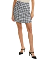 Carolina Herrera Wool-blend Mini Skirt In White