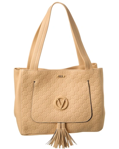 VALENTINO BY MARIO VALENTINO VALENTINO BY MARIO VALENTINO ESTELLE DOLLARO LEATHER TOTE