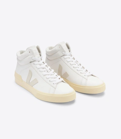 Veja Leather Minotaur High-top Trainers In Multi