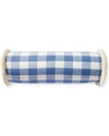 SERENA & LILY CLASSIC LINEN GINGHAM PILLOW COVER