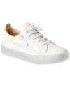 Giuseppe Zanotti May London Glitter Sneaker In White