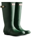 Hunter Original Tall Adjustable Back Boot In Green