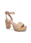 Chinese Laundry Truett Ankle Wrap Platform Sandal In Brown
