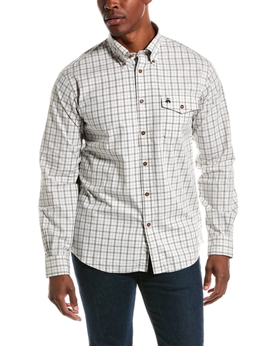 Brooks Brothers Regular Fit Shirt In Grey