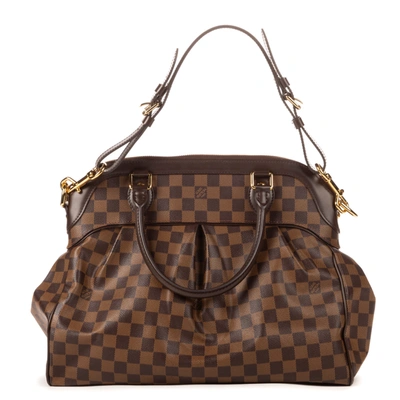 Pre-owned Louis Vuitton Trevi Gm In Brown