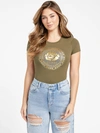 GUESS FACTORY ECO CLAY SCROLL TEE