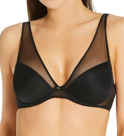 Timpa Lingerie Camille Plunge Bra In Black