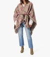 Xirena Wynter Poncho In Mink Rose In Multi