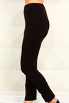 Angel Apparel Pocket Pant In Black In Black