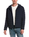 Herno Gore Windstopper Laminar Parka In Blue