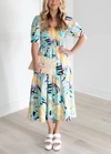 Crosby By Mollie Burch Wilder Dress In Paradise Palm In Multi