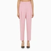 Alexander Mcqueen Alexander Mc Queen Pink Regular Trousers With Pleats In Pink