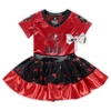 JERRY LEIGH GIRLS TODDLER RED TAMPA BAY BUCCANEERS TUTU TAILGATE GAME DAY V-NECK COSTUME