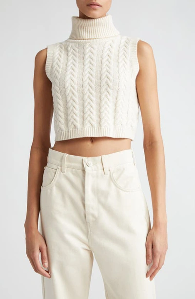 Max Mara Oscuro Tank Top In White