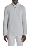 JACK VICTOR DAULAC QUARTER ZIP PULLOVER