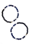 THE HEALER’S COLLECTION N12 EXPRESS & COMMUNICATE SET OF 2 HEALER'S BRACELETS